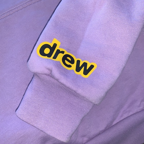 DREW HOUSE mascot hoodie-lavender smiley face - Picture 4 of 8